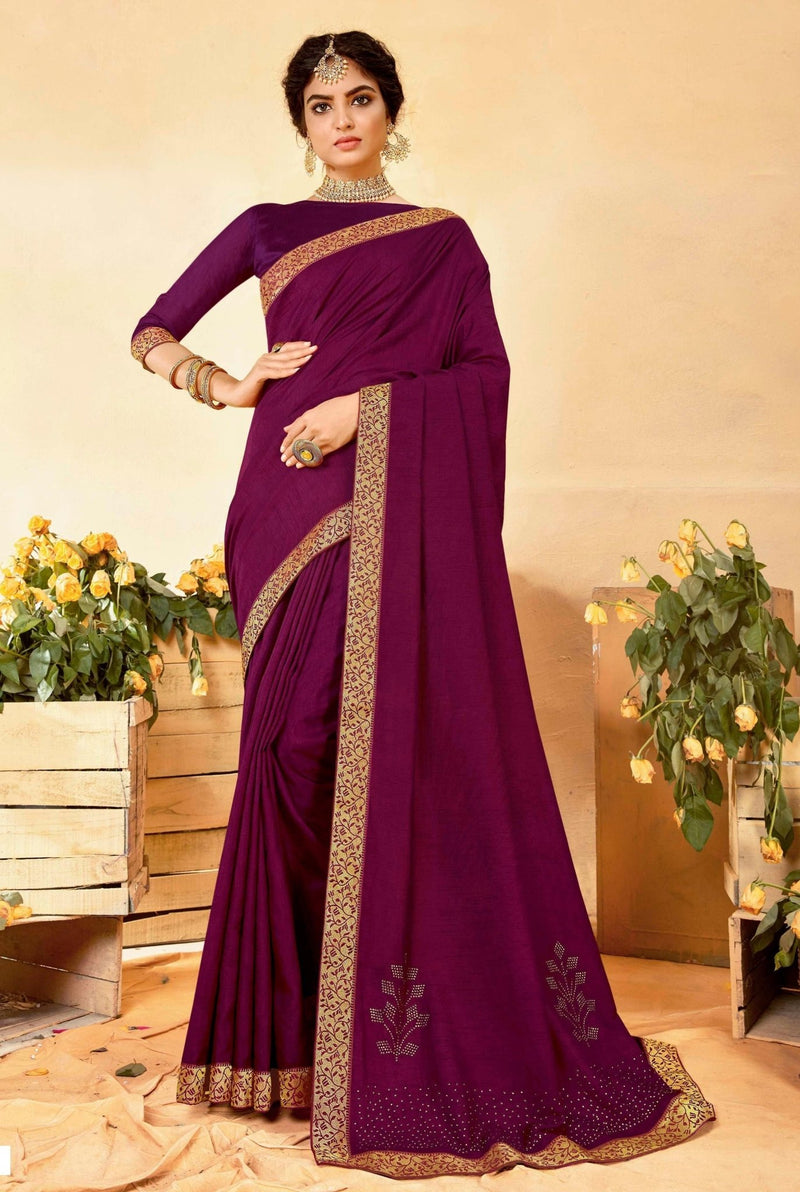 Maroon Banarasi Silk Saree | Bridal sarees south indian, Designer sarees  collection, Beautiful saree